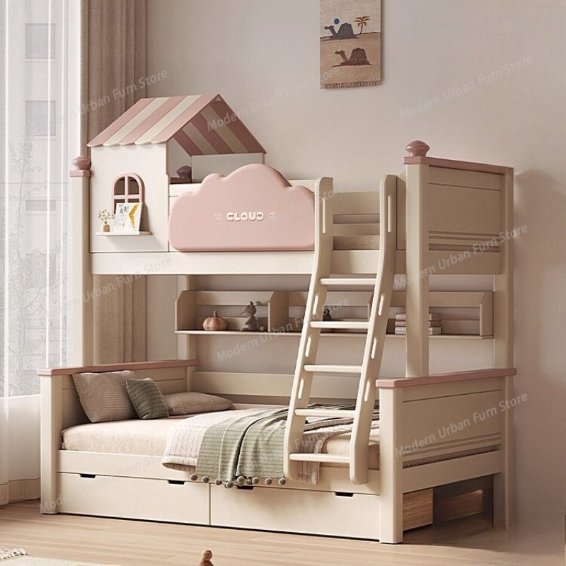 King Size Bed Frame With Storage Drawers - Tempat Tidur Susun Anak dengan Laci