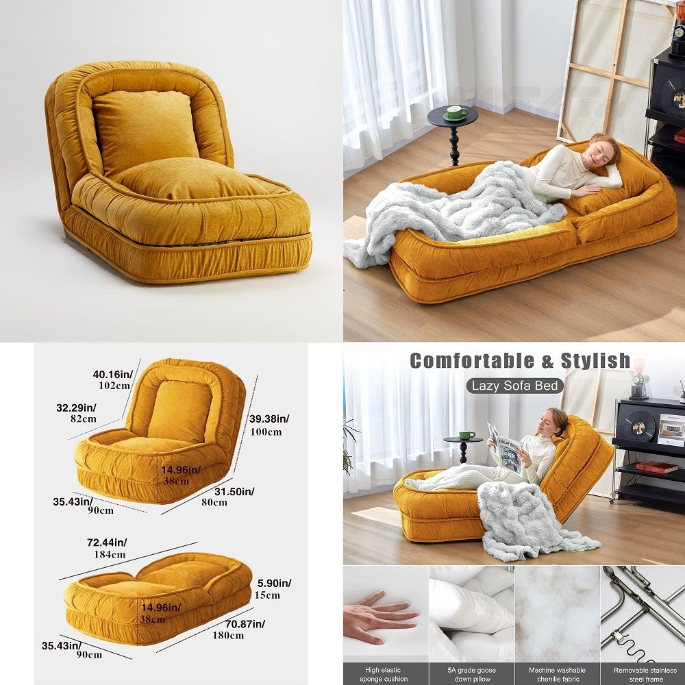 Sofas - Sofa Bed Lipat, Kursi Lantai yang