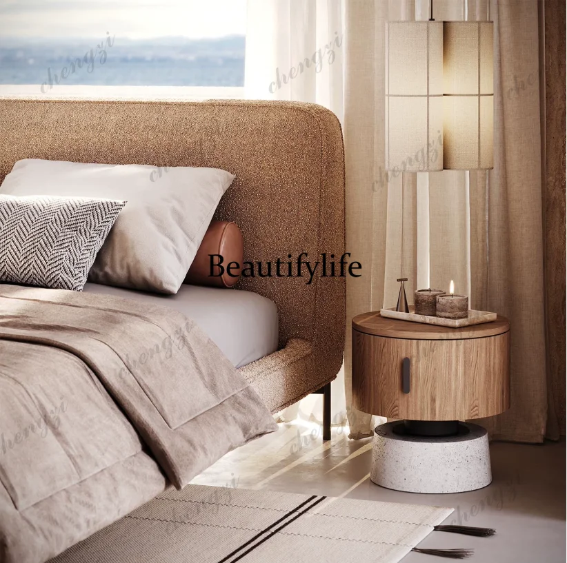 Tables - Meja samping tempat tidur kayu solid