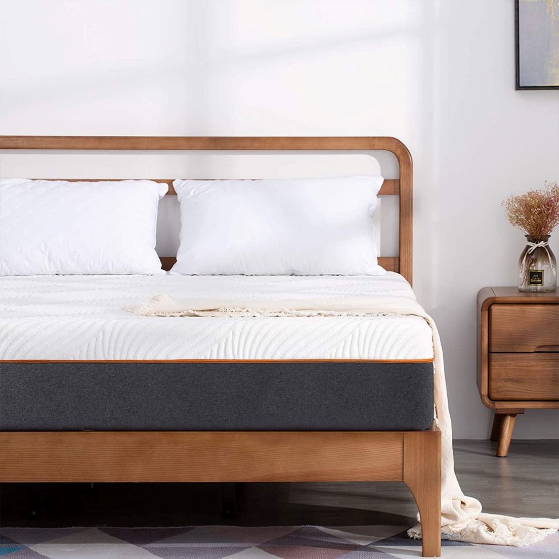 Memory Foam Mattress In A Box Queen - Pembuatan Murah Hotel King Queen Kasur