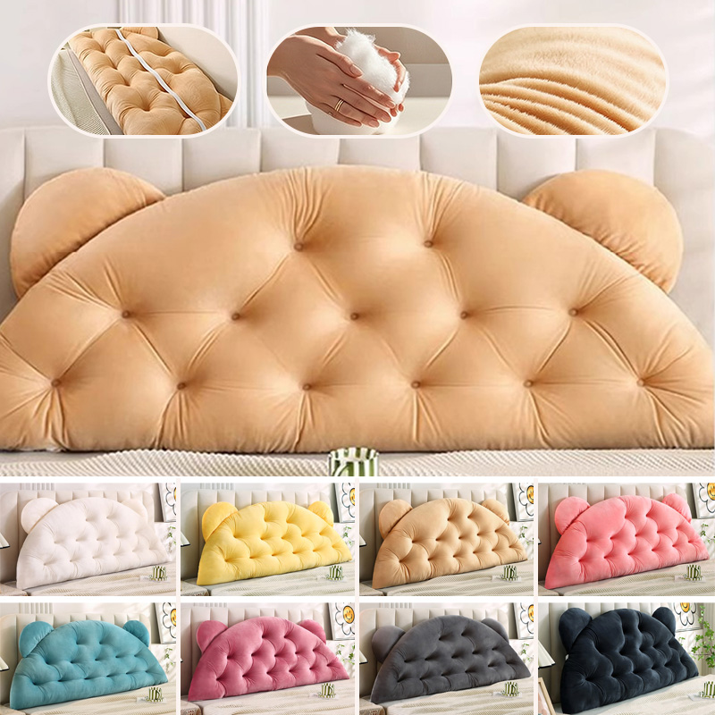 Headboard Cushion Backrest Tatami - Bantal Sandaran Kepala Tempat Tidur Berbentuk