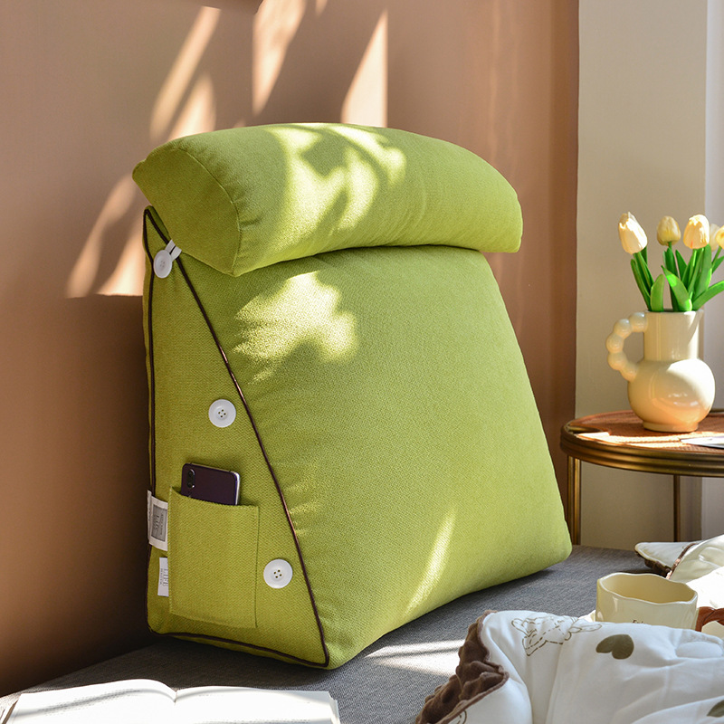 Headboard Cushion Backrest Tatami - 1 Buah Bantal Kepala Tempat Tidur
