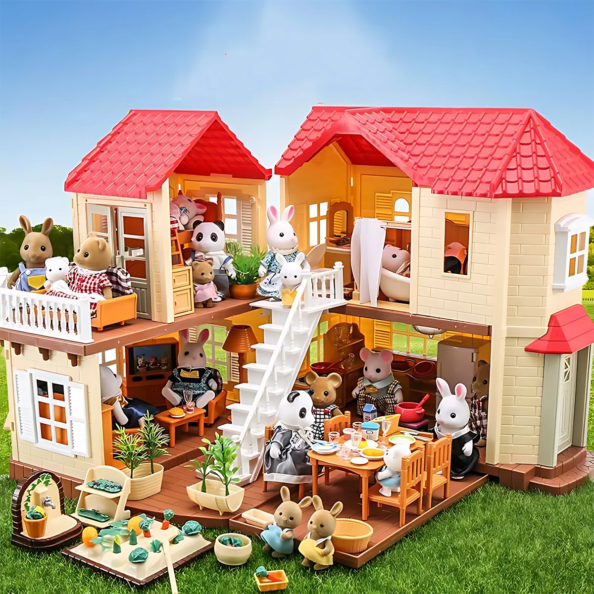 Bedroom Furniture - Furnitur Miniatur 1:12 Rumah Boneka Dapur
