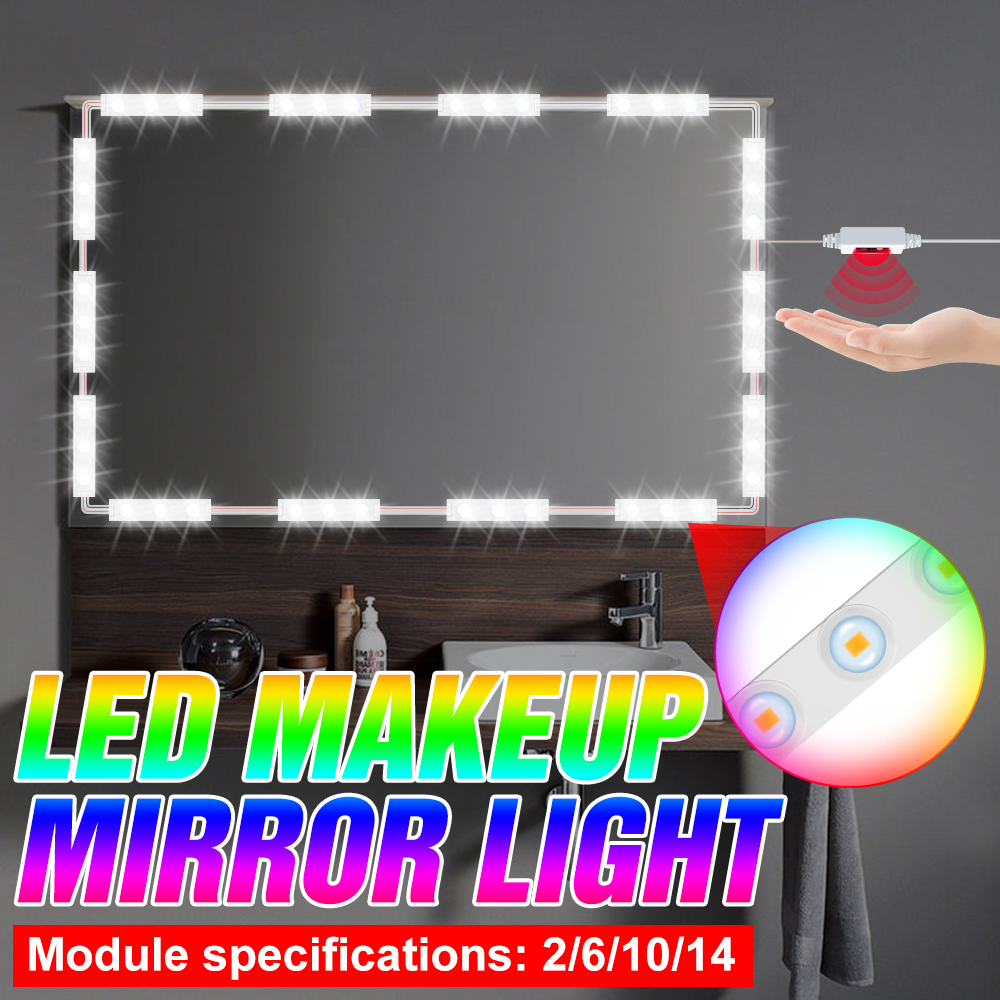 Lampu Cermin Rias Meja Rias Ta - Dressing Table Vanity With Lighted Mirror ulasan dan harga