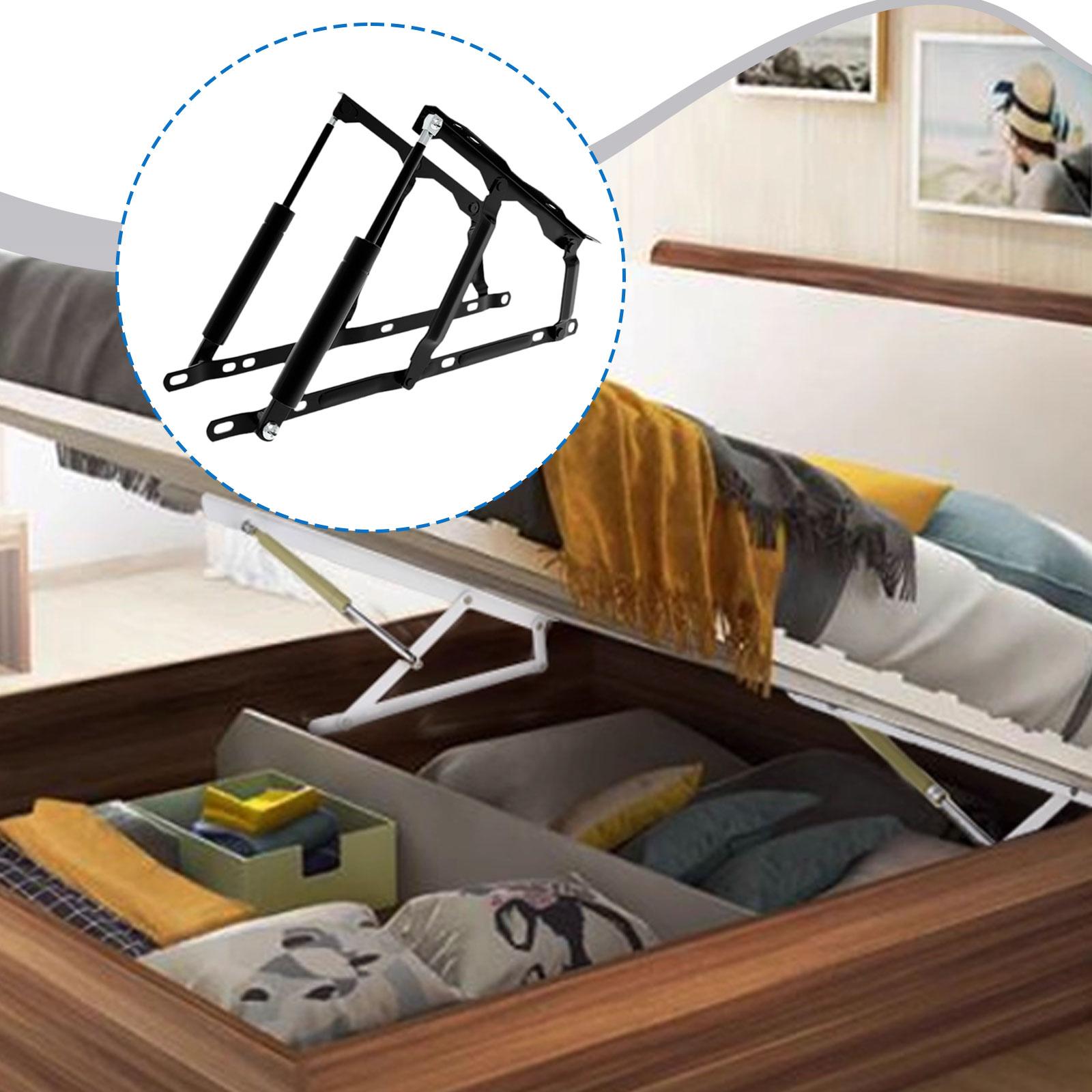 2Pcs Mekanisme Pengangkat Kasu - Gas Lift Storage Bed Hydraulic ulasan dan harga