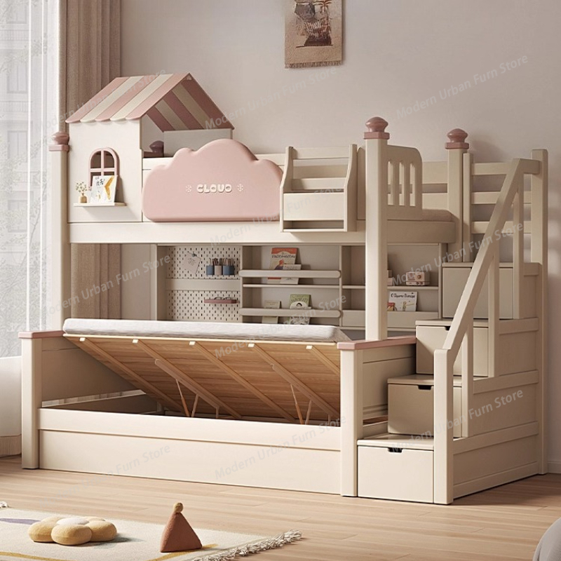 Tempat Tidur Susun Anak dengan - King Size Bed Frame With Storage Drawers ulasan dan harga
