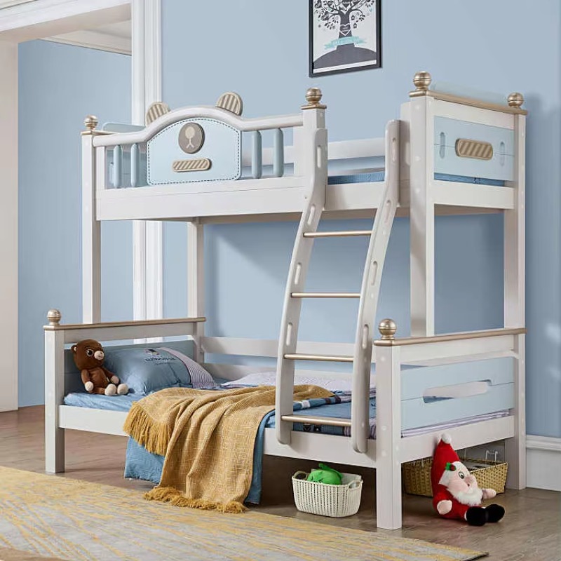 Tempat Tidur Tingkat Kayu Soli - Bunk Bed With Stairs And Slide ulasan dan harga