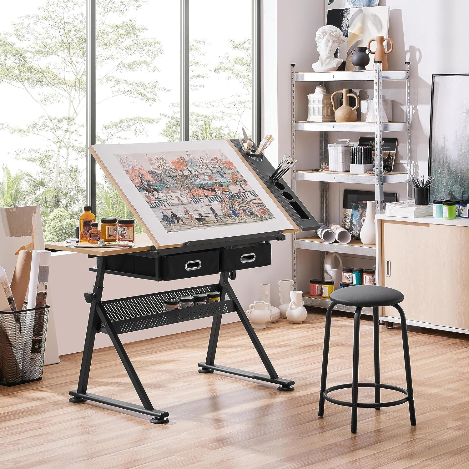 Meja Gambar yang Dapat Disesua - Office Furniture ulasan dan harga