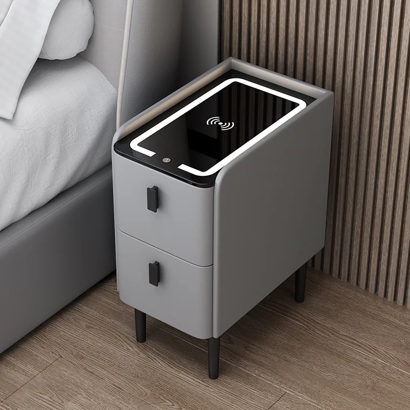 Meja Samping Tempat Tidur Kayu - Solid Wood Nightstand 2 Drawers ulasan dan harga