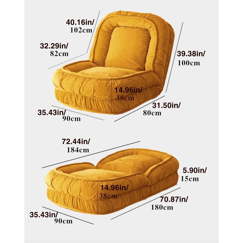 Sofa Bed Lipat, Kursi Lantai y - Sofas ulasan dan harga