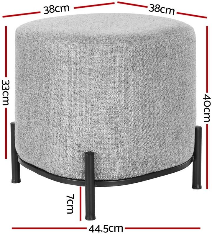 **/Ottoman, Bangku Bulat untuk - Bedroom Furniture ulasan dan harga