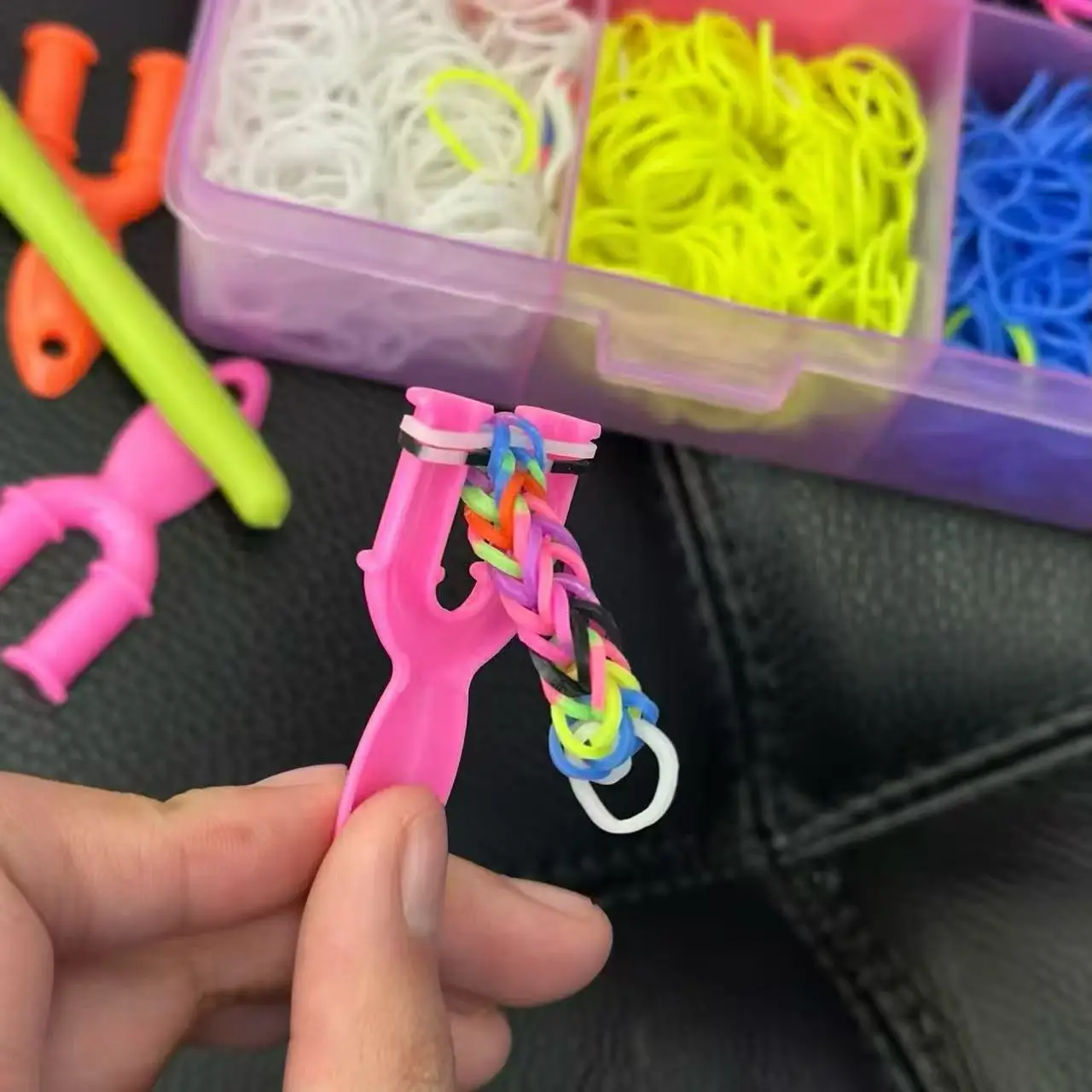 4800 Loom Bands Kit, Perlengka - Storage ulasan dan harga