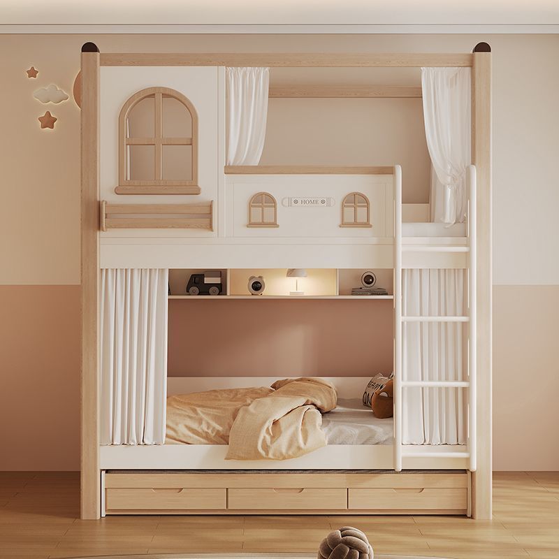Tempat Tidur Susun Anak dengan - Bunk Bed With Stairs And Slide ulasan dan harga
