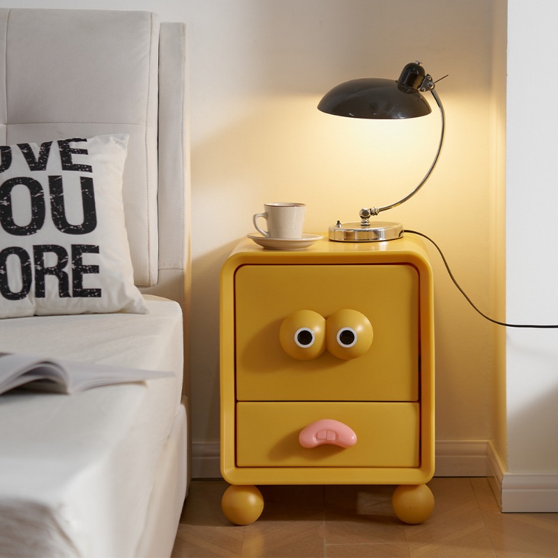 Meja samping tempat tidur krea - Tables ulasan dan harga