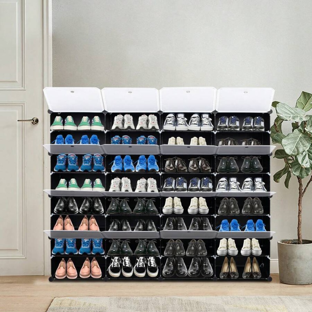 Rak Sepatu Portabel 8 Tingkat  - Shoe Rack Cabinet Narrow Entryway ulasan dan harga