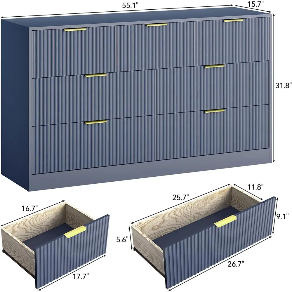Lemari Pakaian Lebar 55 Inci d - Bedroom Furniture ulasan dan harga
