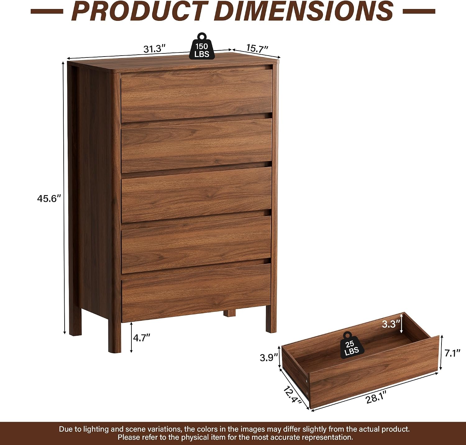 Lemari Penyimpanan Kayu Lima L - Bedroom Furniture ulasan dan harga