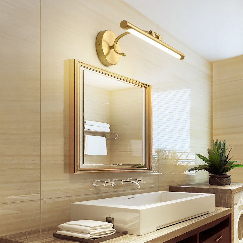 Lampu Cermin Kamar Mandi Temba - Dressing Table Vanity With Lighted Mirror ulasan dan harga