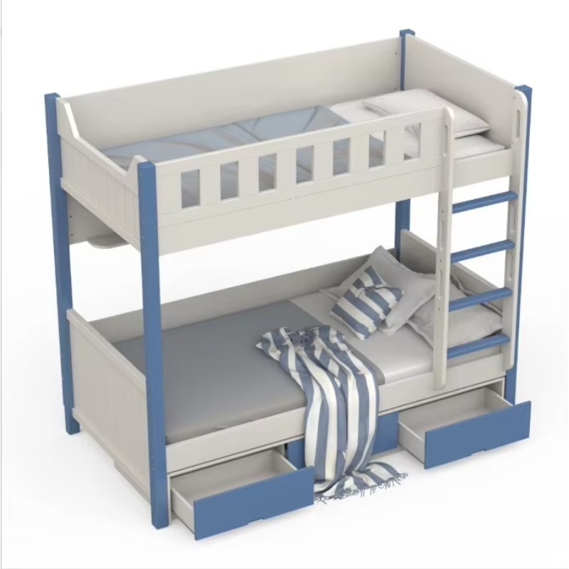 Perabot Kamar Tidur Anak Tempa - Bunk Bed With Stairs And Slide ulasan dan harga
