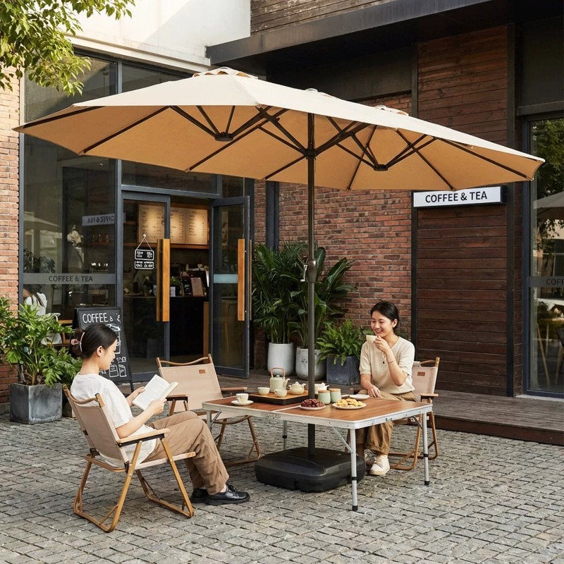Payung Taman Luar Ruangan Besa - Outdoor Furniture ulasan dan harga