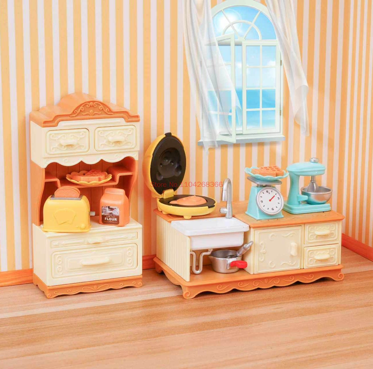 Forest Family 1/12 Perabot Dap - Bedroom Furniture ulasan dan harga