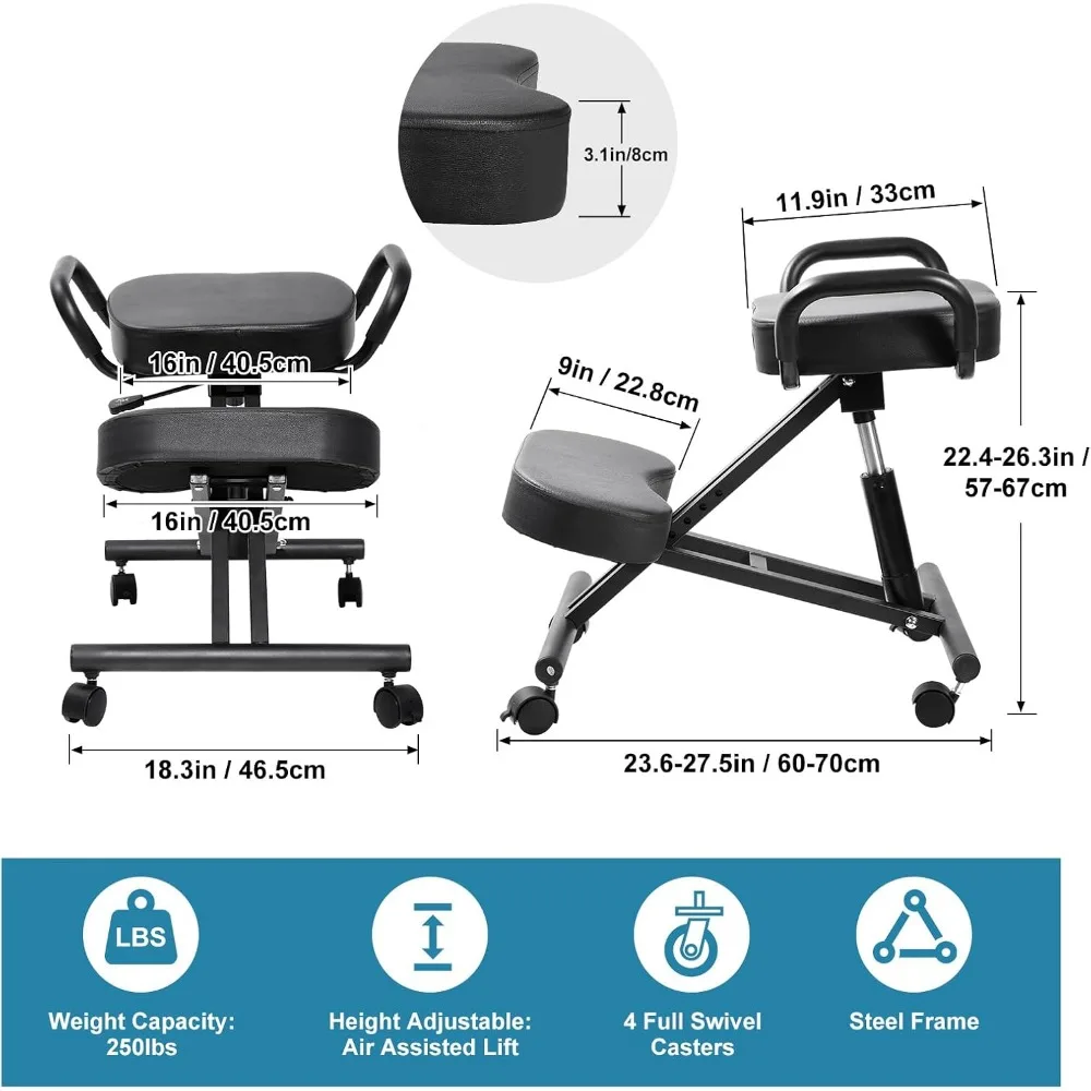 Kursi Ergonomis untuk Berlutut - Chairs ulasan dan harga