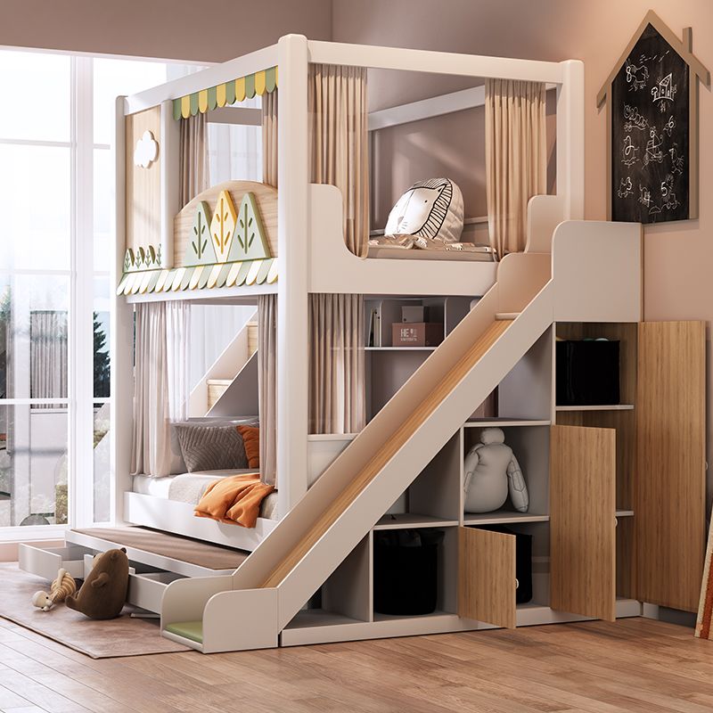 Tempat Tidur Tingkat Anak Tema - Bunk Bed With Stairs And Slide ulasan dan harga
