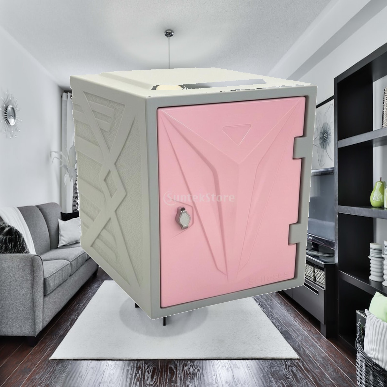 Lemari Penyimpanan Geometris,  - Bedroom Furniture ulasan dan harga