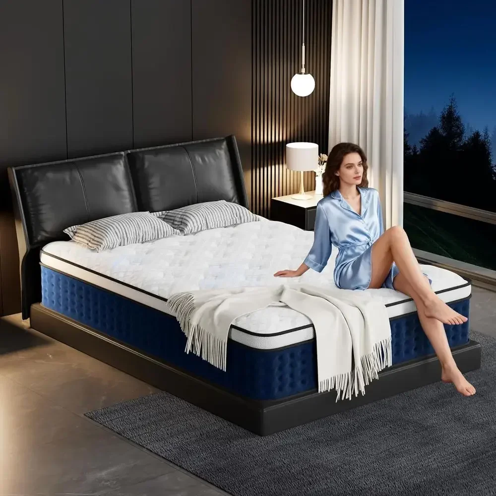 Kasur Hybrid 12 Inci Ukuran Qu - Memory Foam Mattress In A Box Queen ulasan dan harga